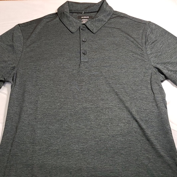 Alfani polo stretch green short-sleeve - Picture 3 of 16
